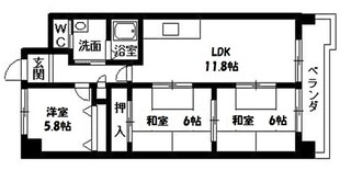 フォレスタ手原の物件間取画像